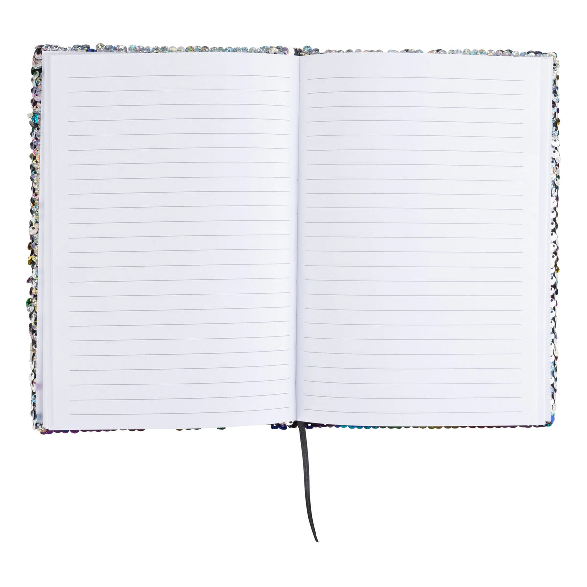 Shimmering Silver Sequin Journal X13282