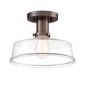 Satin Copper Semi-Flush Mount Light H84674