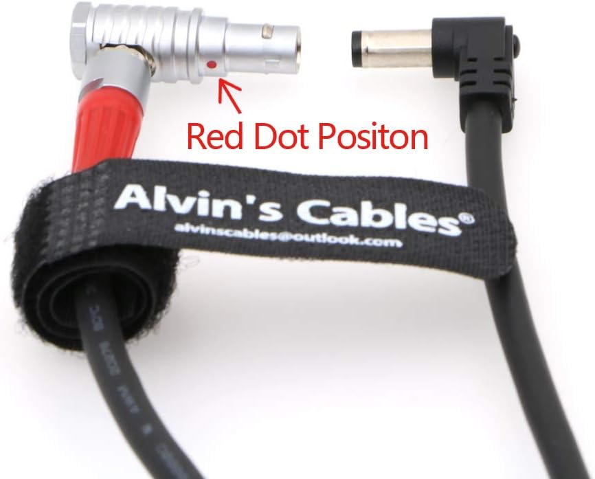 2 Pin Right Angle Upward Power Output Cable Pack of 2 X724