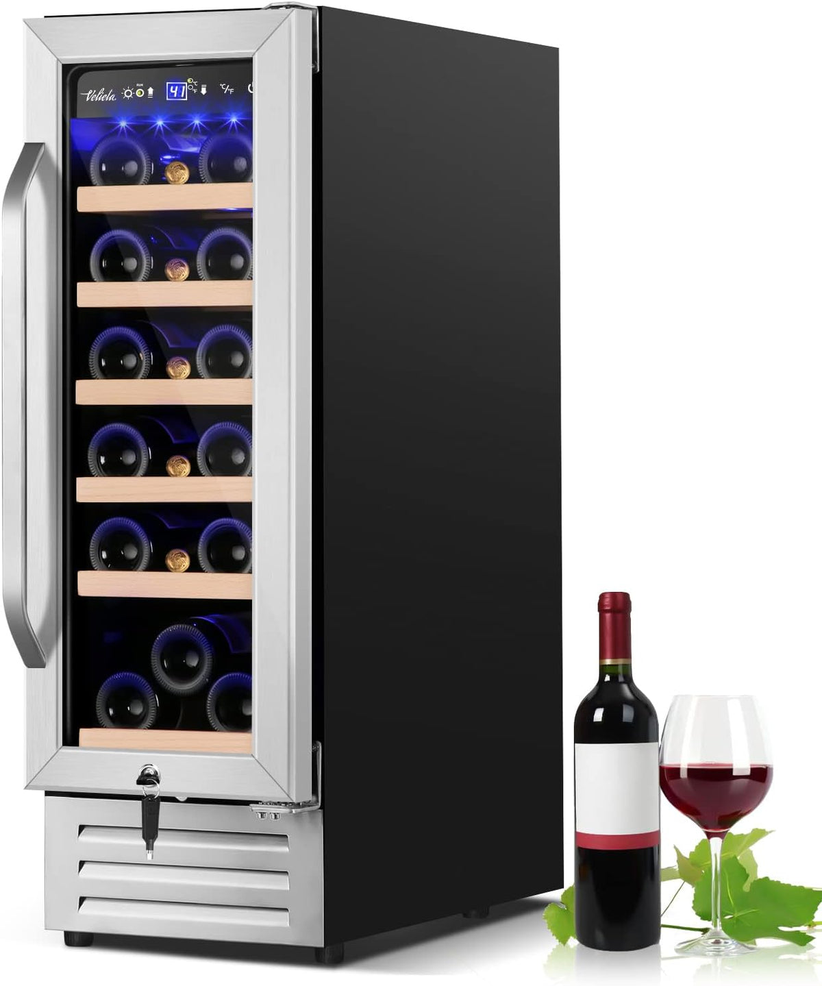24 Inch Stainless Steel Beverage Refrigerator for 210 Cans Z1924