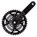 Crankset 175X44/32/22 Sq BK/SL V8228