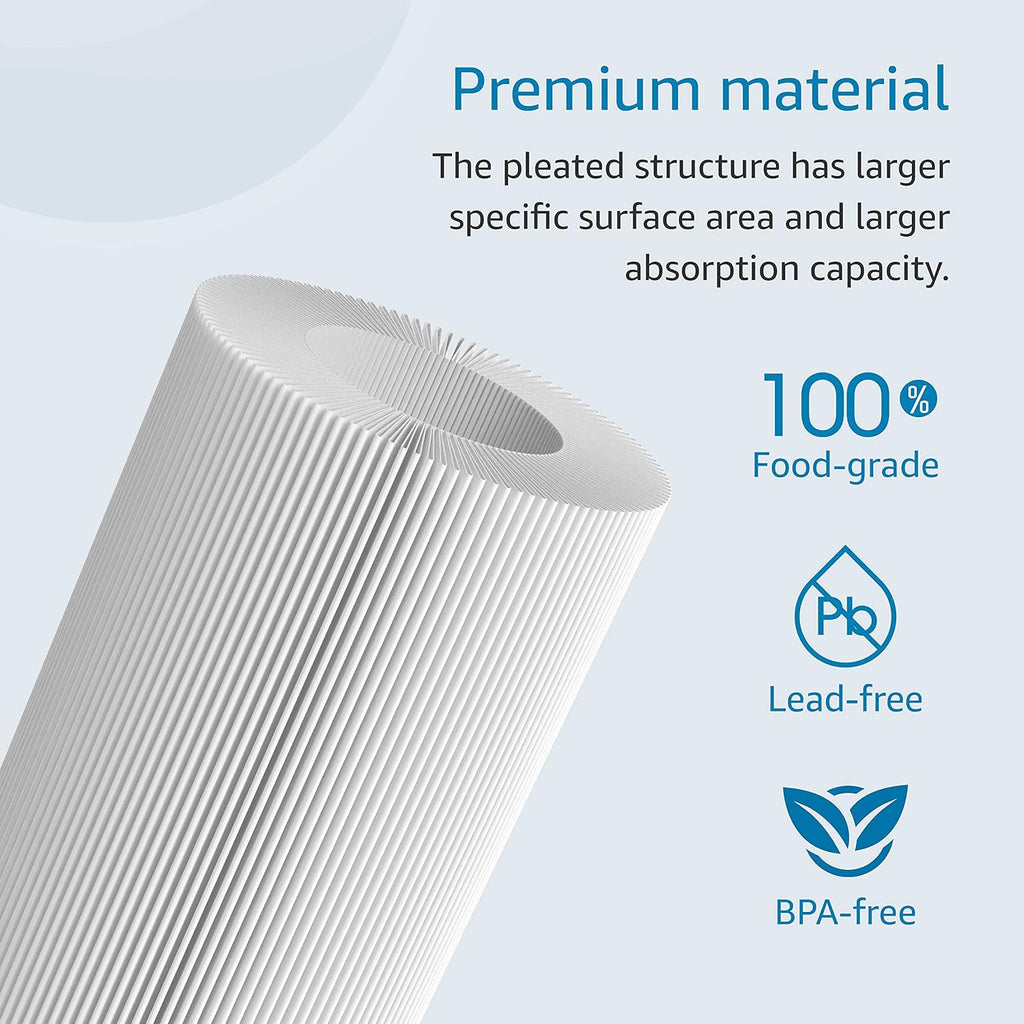 Whole House Pleated Sediment Filter, Pack of 4 D131