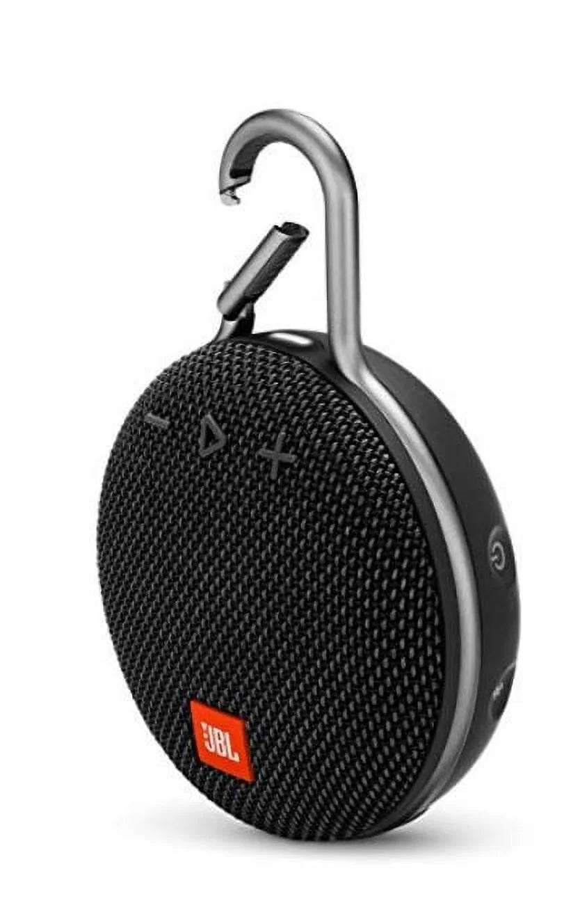 Black Portable Bluetooth Speaker with Carabiner G150