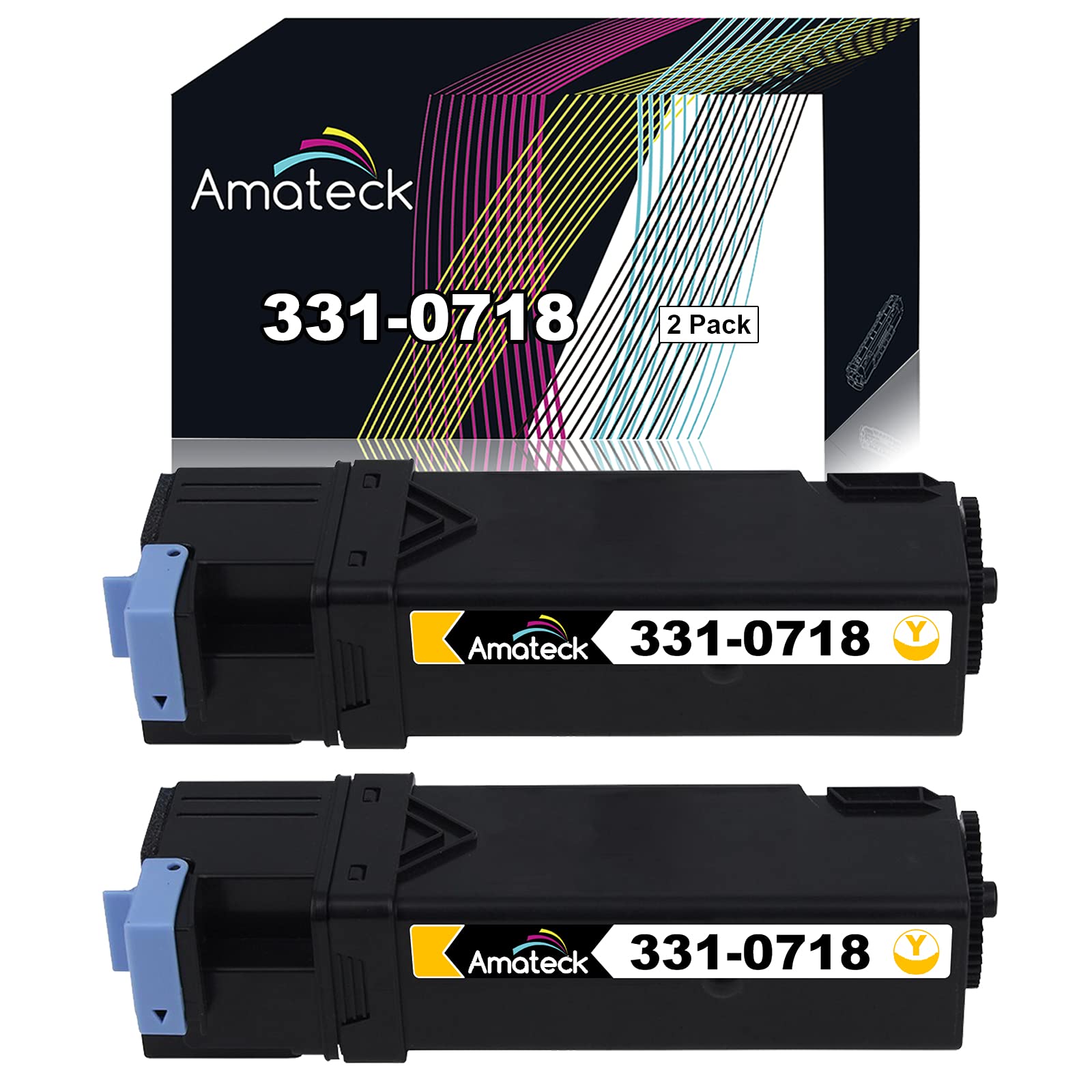 Yellow Compatible Toner Cartridge 2 Pack L328