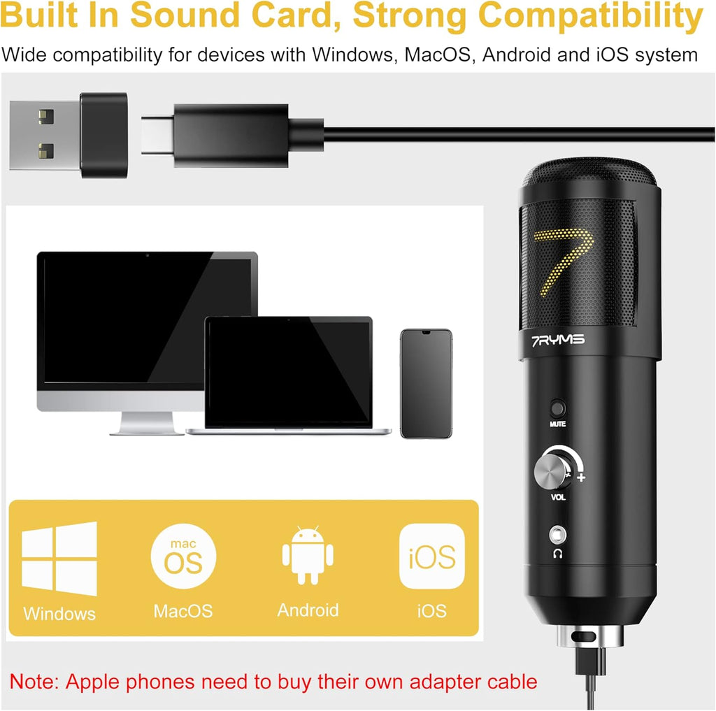 USB Microphone Kit for Podcasting, Pack of 2 O384