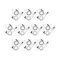 10ps Single Wire Surveillance Kit Earpiece Earphone X94742