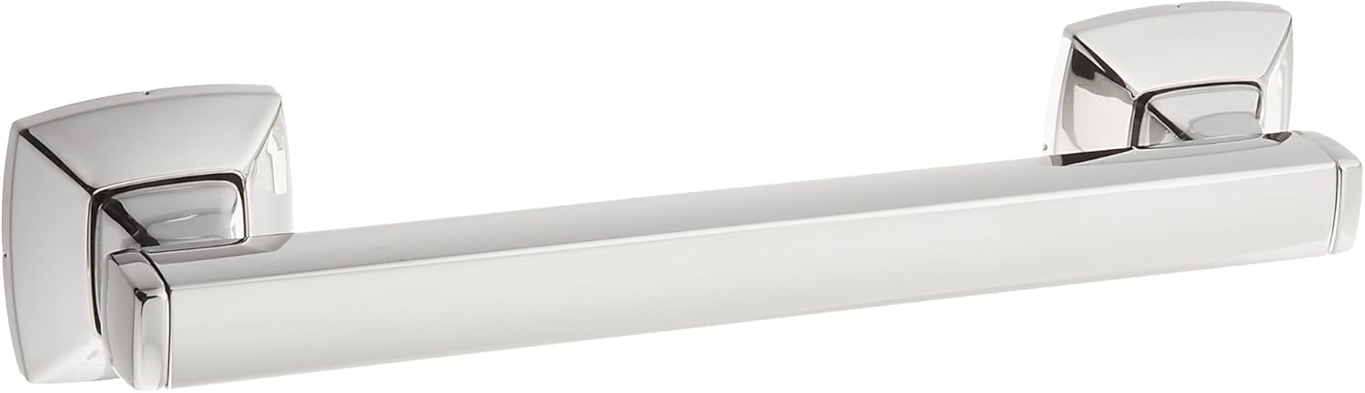 Polished Nickel 12-inch Grab Bar D4731