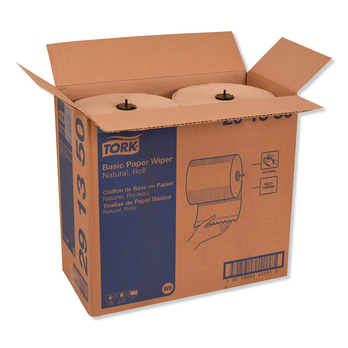 1-Ply Jumbo Roll Bath Tissue, 2247 ft., 6 Rolls/Carton J50352