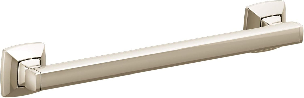 Polished Nickel 12-inch Grab Bar D4731