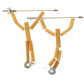 2 Bags of DIY Bamboo Puppet Making Material Toys Y3915