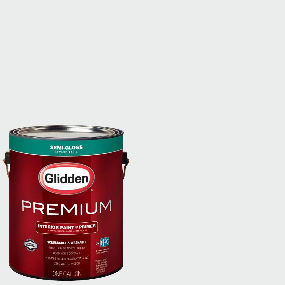 Crystal Clear White Satin Latex Exterior Paint F19254