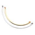 Reversible 5mm Omega Necklace -18" K15359