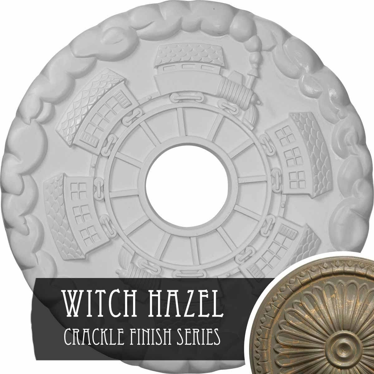 Hand-Painted Ceiling Medallion R4540