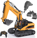 3 in 1 Remote Control Excavator with Metal Shovel, 15 Channel Construction Tractor P443637