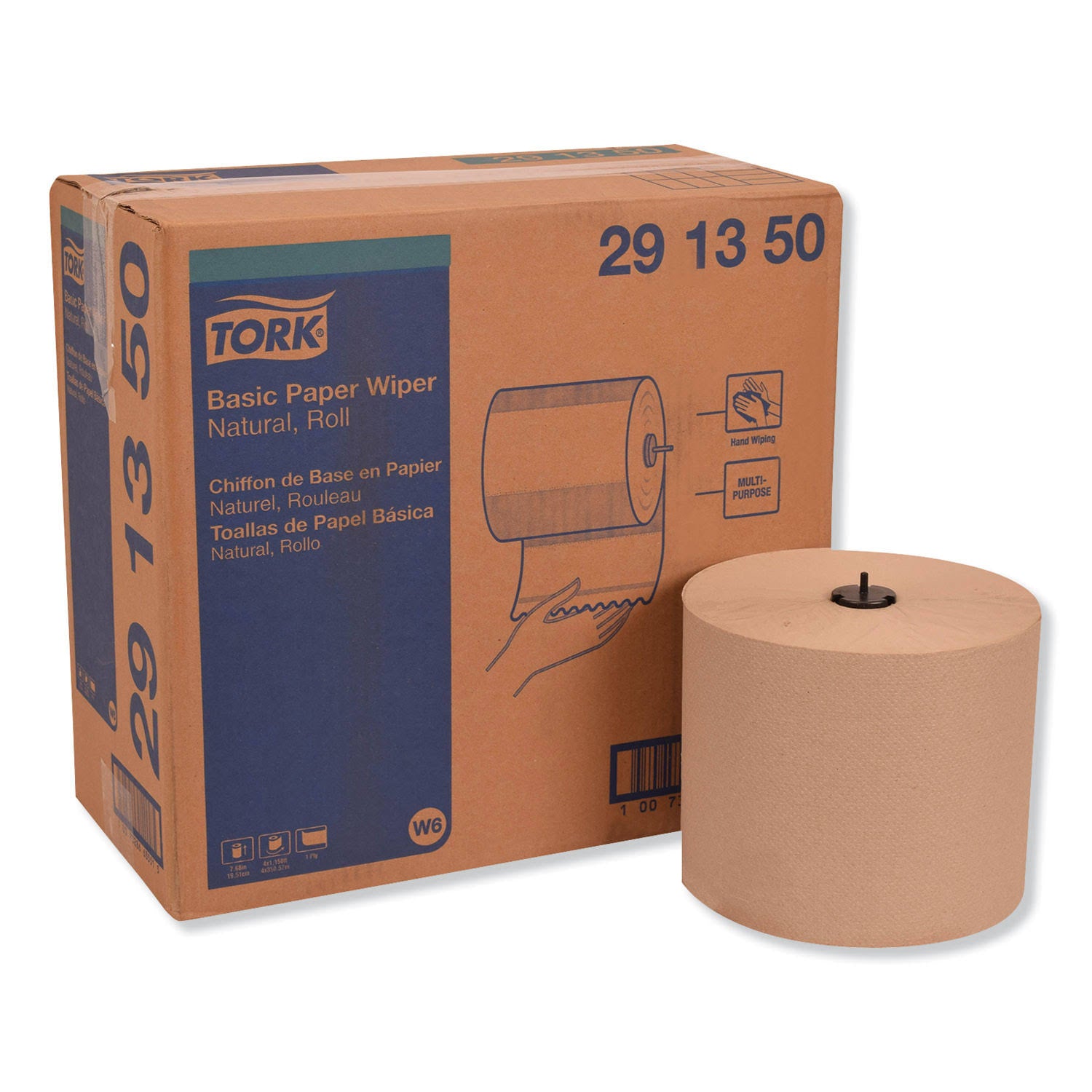 1-Ply Jumbo Roll Bath Tissue, 2247 ft., 6 Rolls/Carton J50352