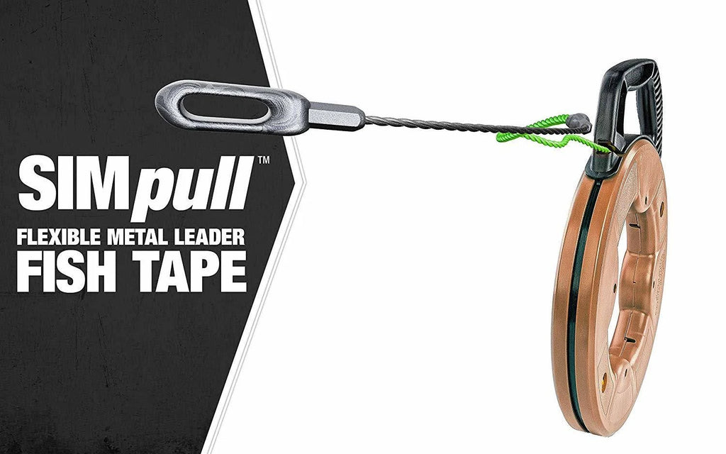 4.5mm 125ft Flexible Metal Fish Tape V159