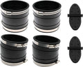Y-Pipe Exhaust Bellows Hose Kit Pack of 2 V80974