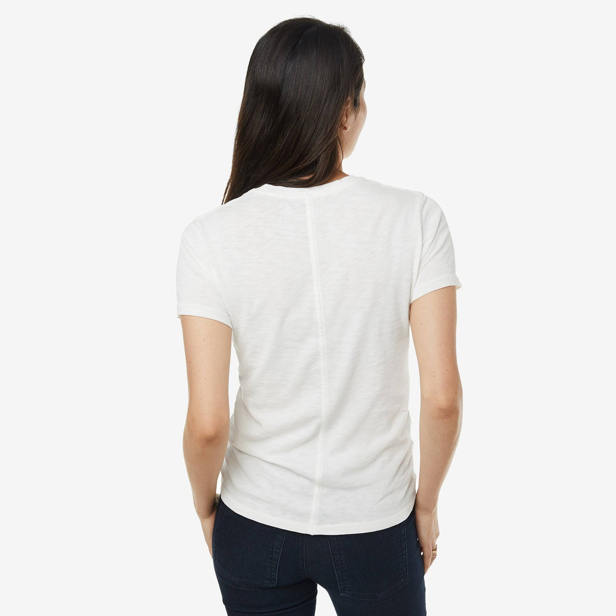 Slub Crew T-Shirt (Size: XS) Q426