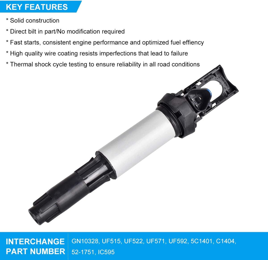 Set of 6 Ignition Coils Pack F298174