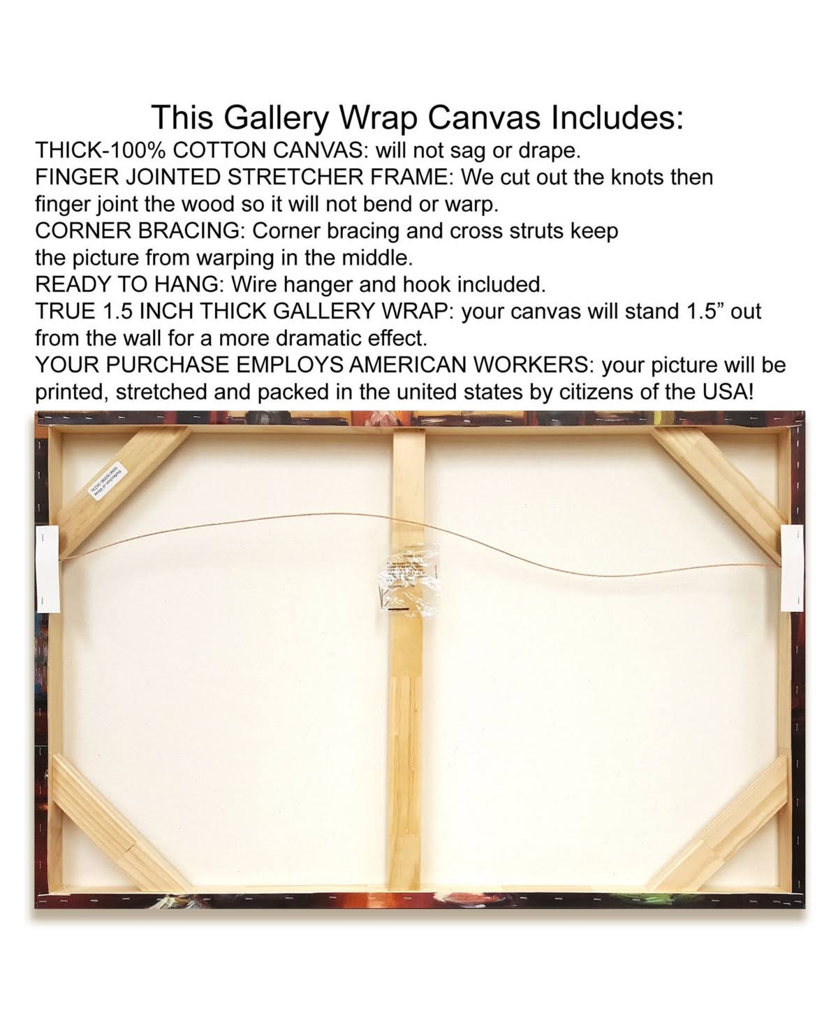 Champagne Daffodils Giclee Print on Gallery Wrap Canvas Q823644
