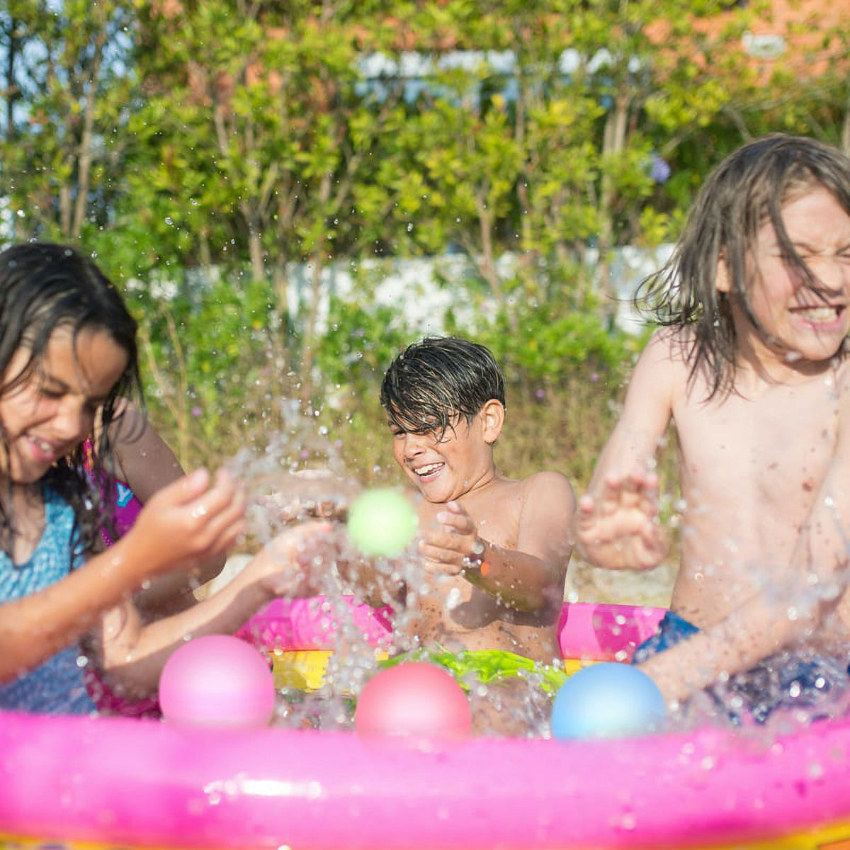 8 Pcs Reusable Self-Sealing Water Balloons K548462