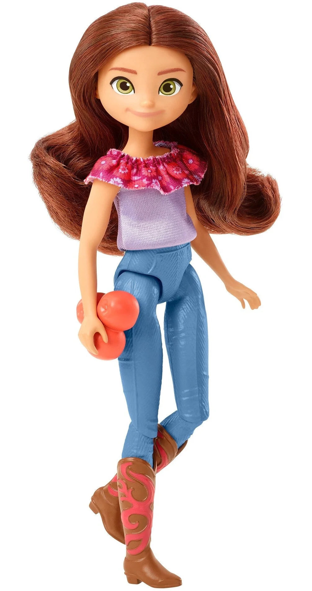 Lucky Doll with 2 Fashion Outfits & Accessories, 7 Movable Joints M546452