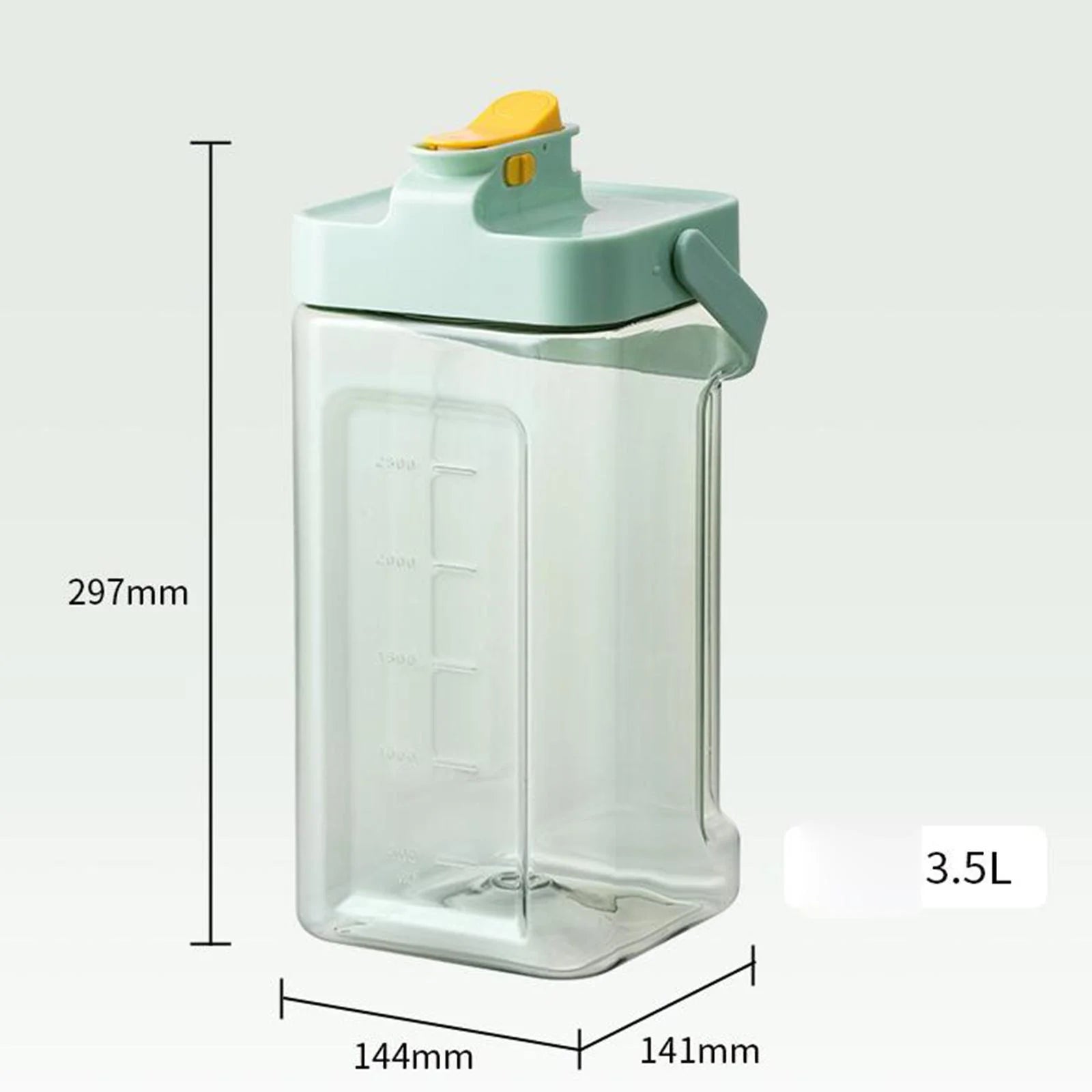 Green Large Capacity Cold Drink Juice Dispenser Jug P238