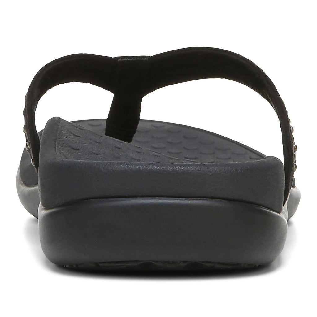 Slate Grey Toe Post Sandal U446622