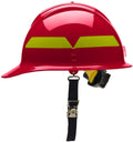 Red Cap Helmet with Ratchet Suspension T202243