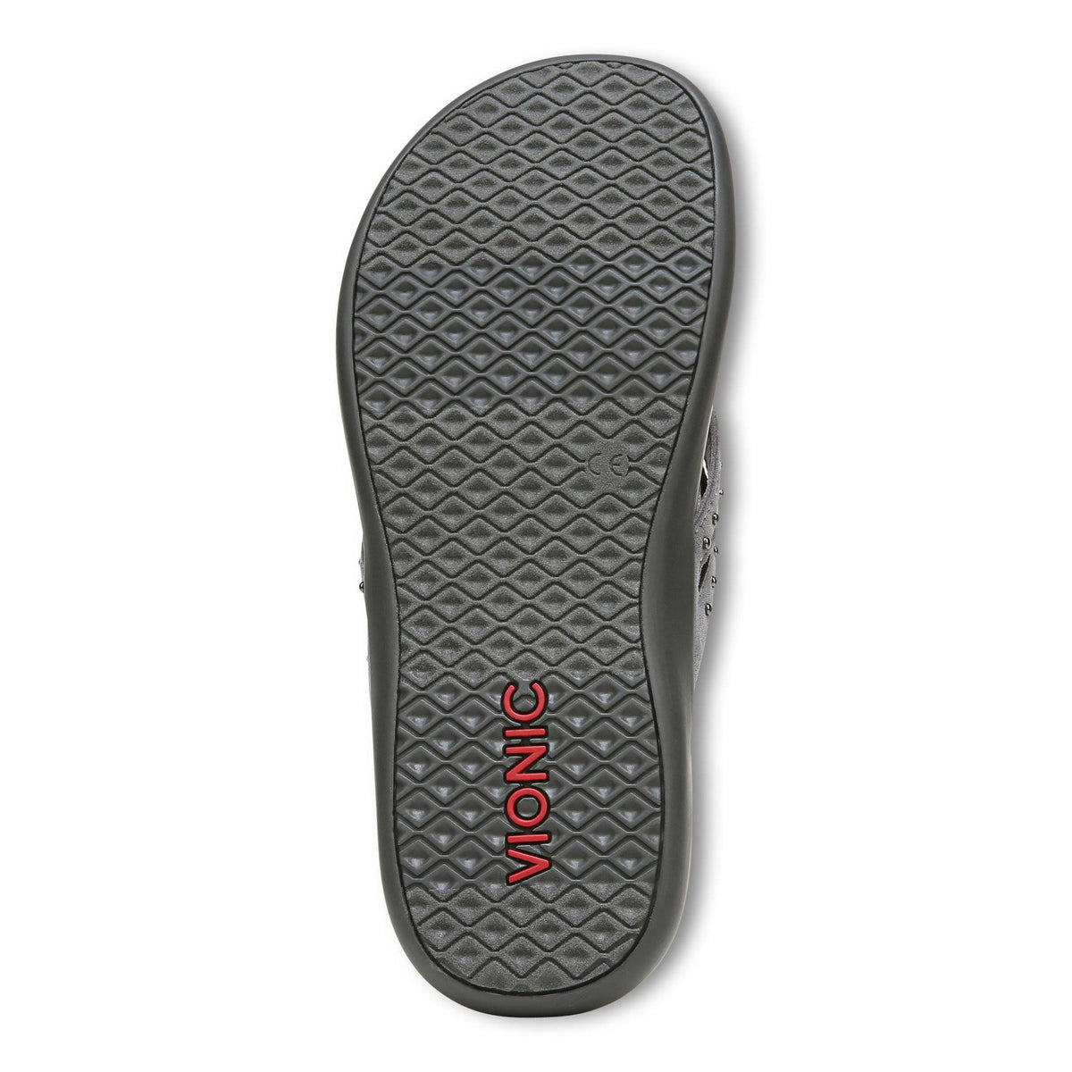 Slate Grey Toe Post Sandal U446622