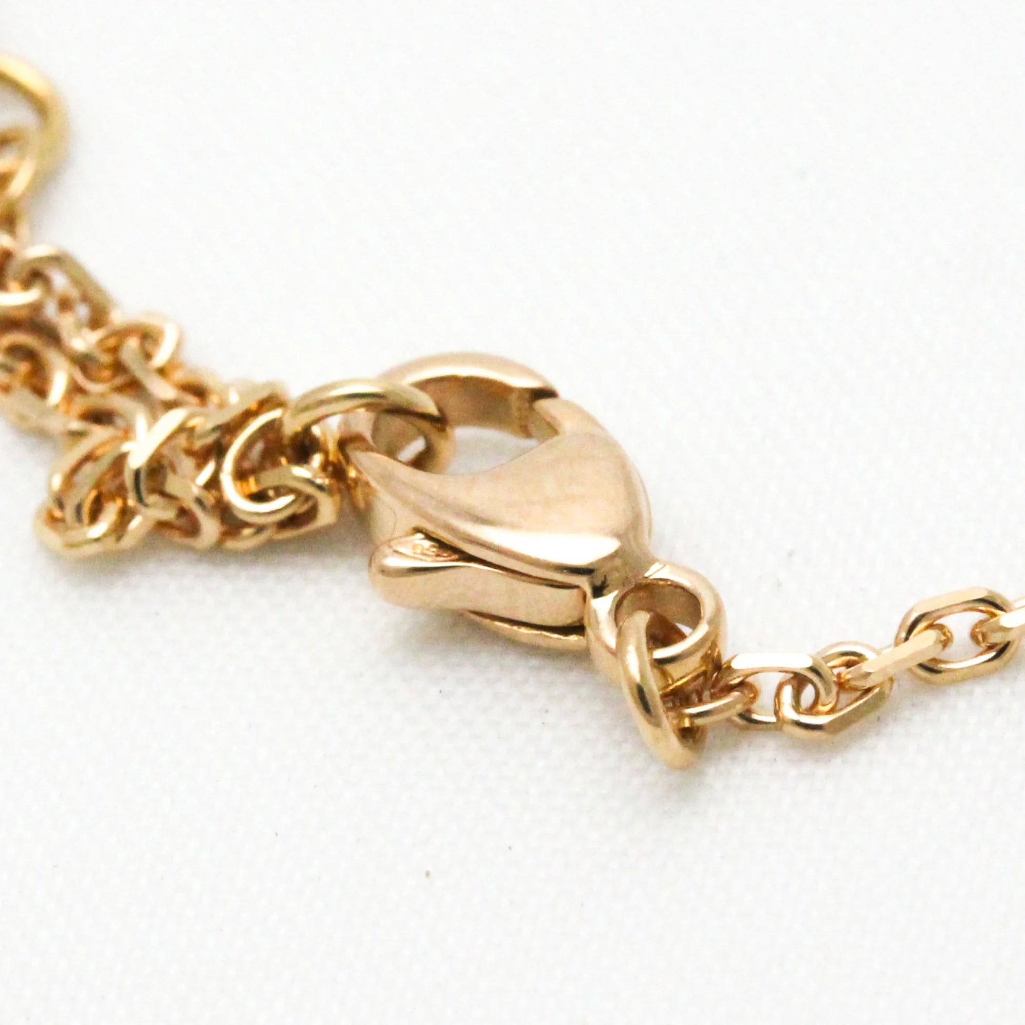 Pink Gold 18K Diamond Pendant Necklace K149568