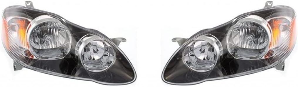 Pair Headlights for Toyota Corolla S431580