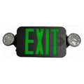 Micro Combo LED Exit Emergency Light Black Housing F361