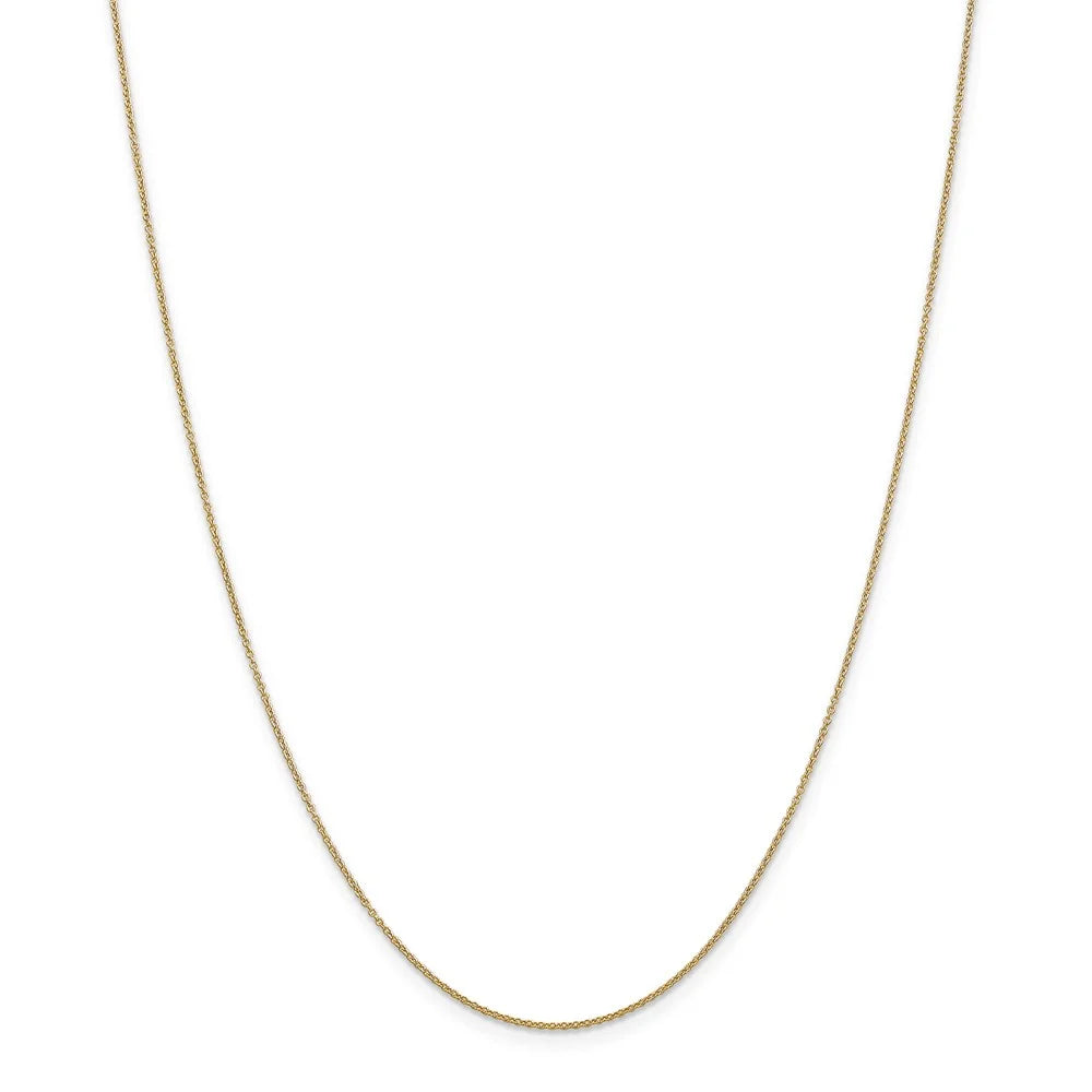 14kt Yellow Gold 20 inch Cable Chain F532710