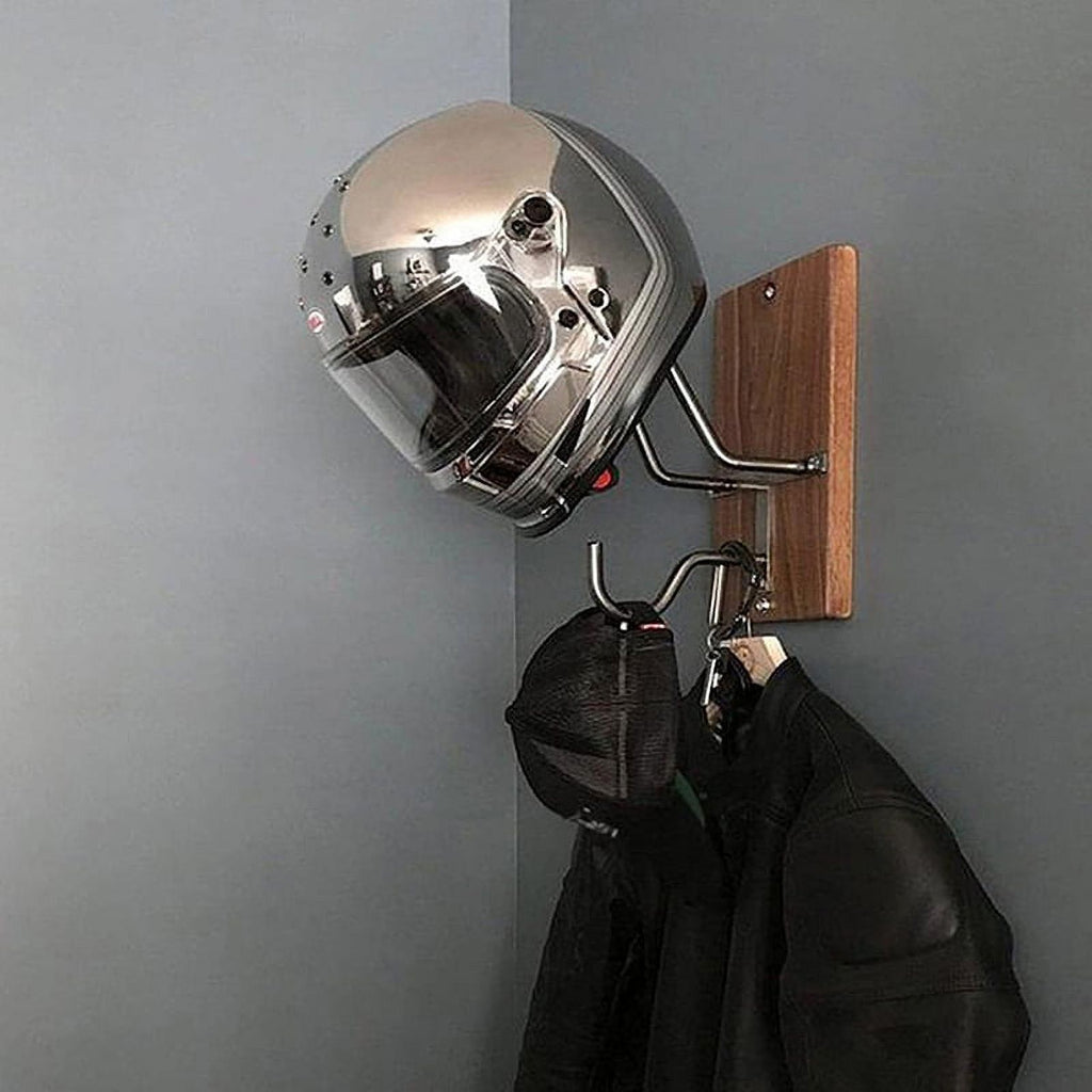 Motorcycle Helmet Rack Wall-Mounted Storage Holder R1340