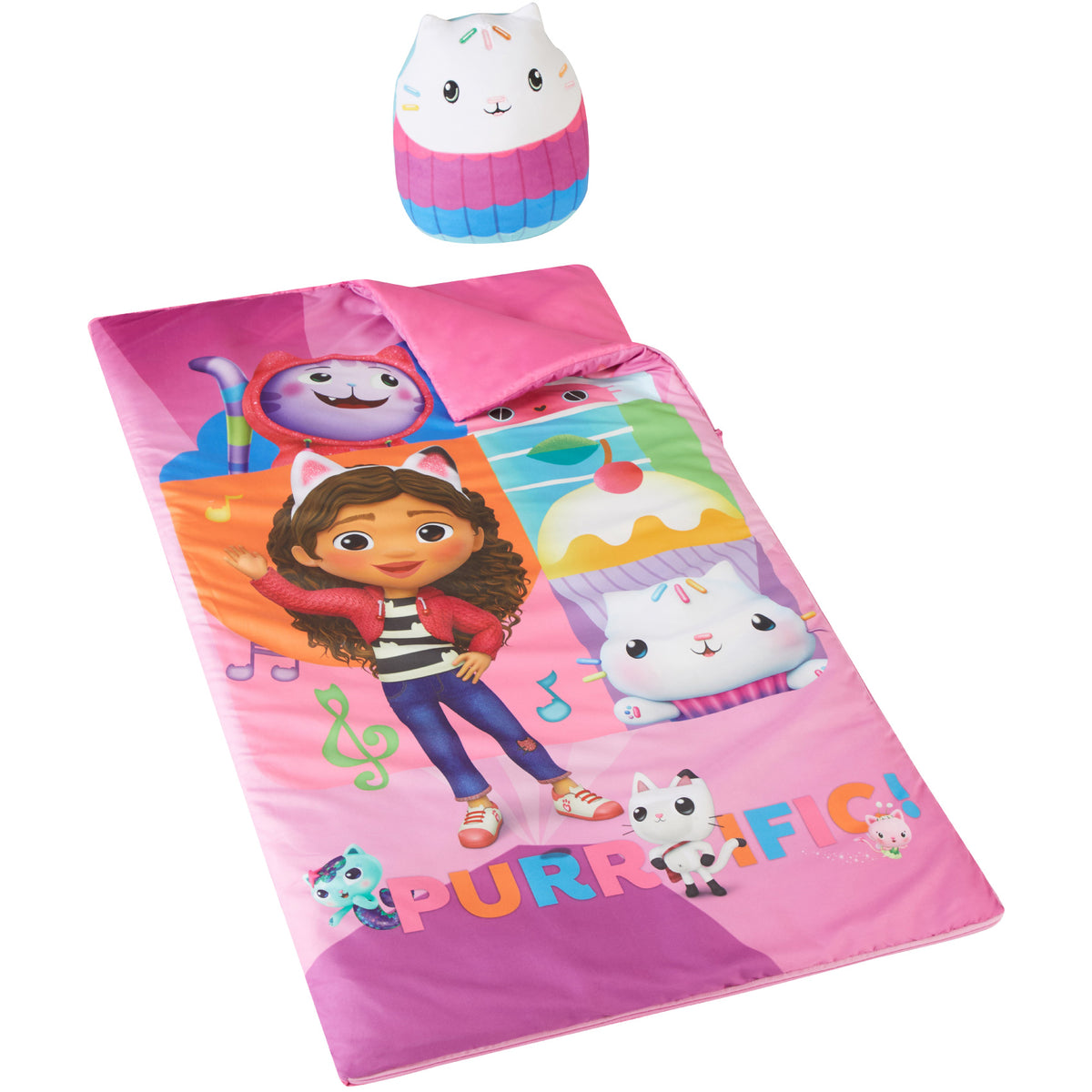 2-Piece Slumber Bag and Squishy Pillow D547