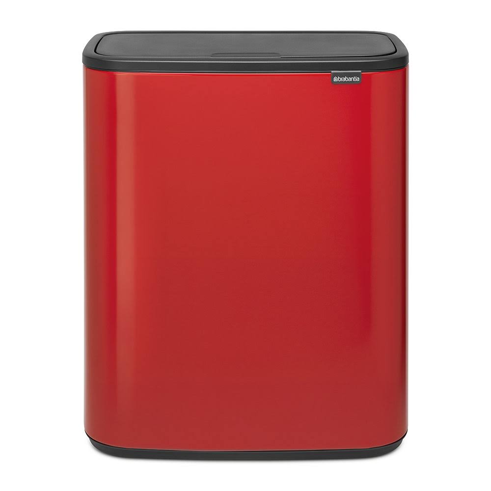 Passion Red Touch Bin 2 x 30 LITER I4842