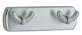 Brushed Chrome Quadruple Towel Hook J495