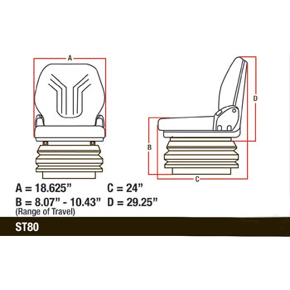 Mechanical Suspension Seat S28817