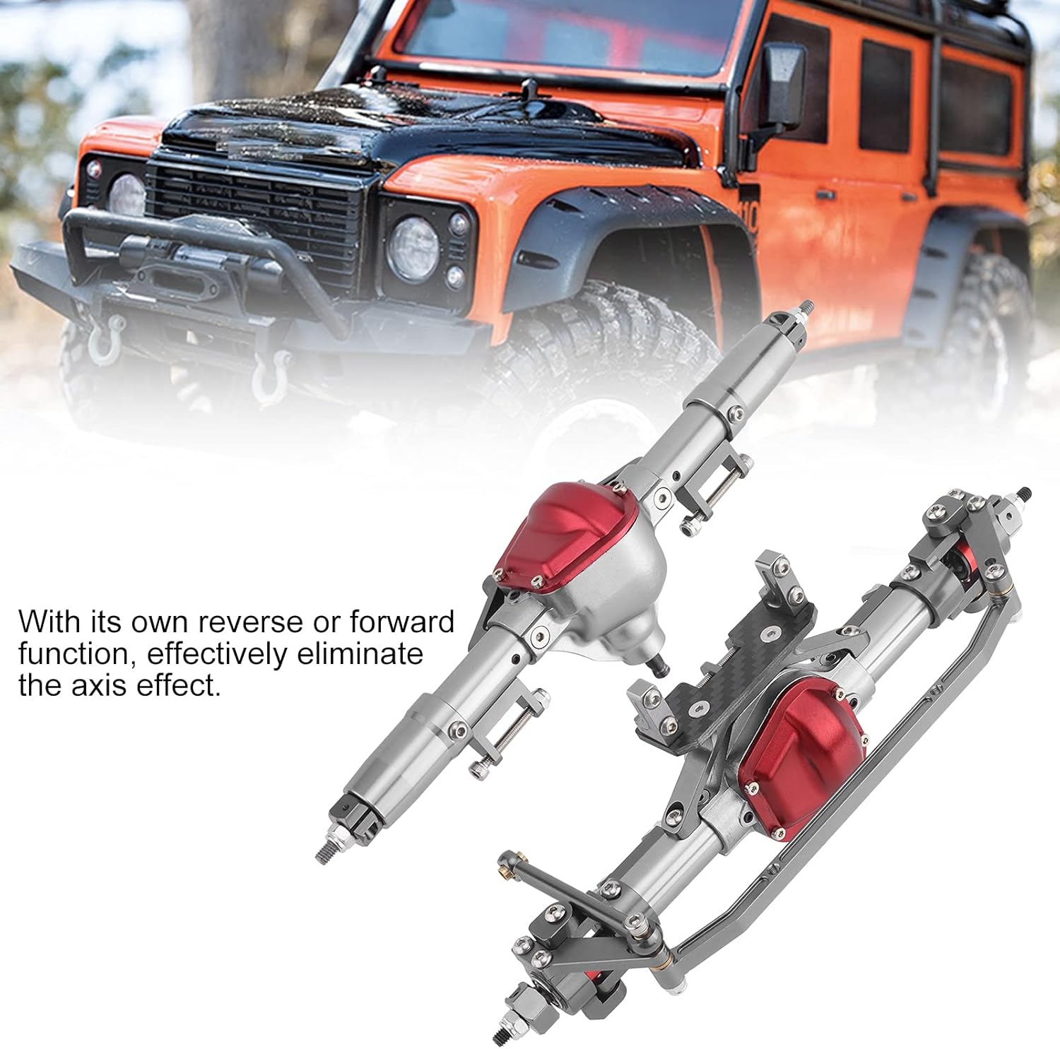 Aluminium Alloy Front and Rear Axle for 1/10 Climbing Car E494927
