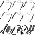 Under Cabinet LED Lighting Kit, 12 Lights, Warm White, Pack of 2 I466311
