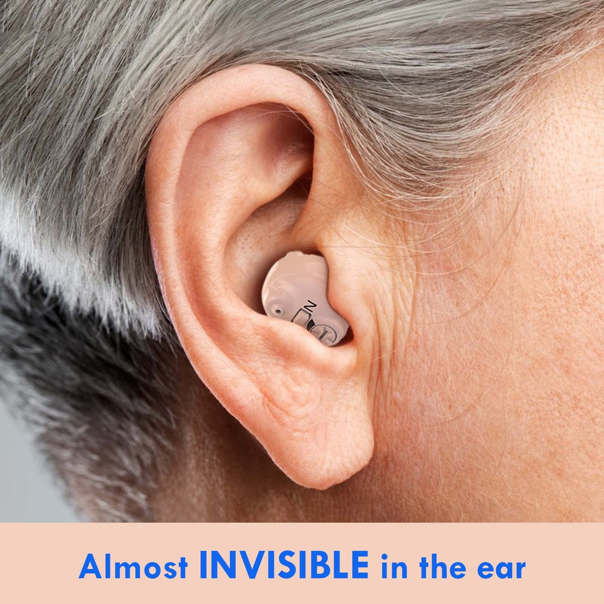 Rechargeable Invisible Hearing Aids M44578