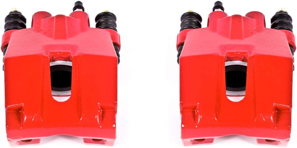 Red Powder Coated Brake Caliper Set T740