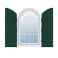 Midnight Green Vinyl Board and Batten Shutters Pair F224551