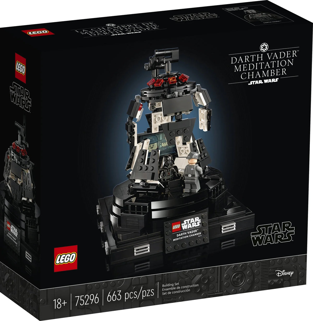 LEGO Star Wars Darth Vader Meditation Chamber Building Toy (663 Pieces) N127503