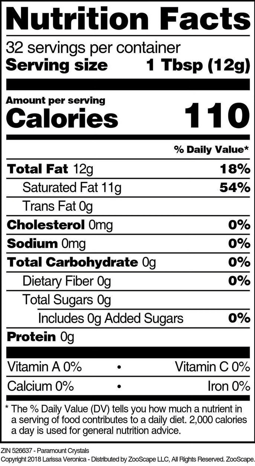 Crystals, 16 oz, 1-Pack K695125