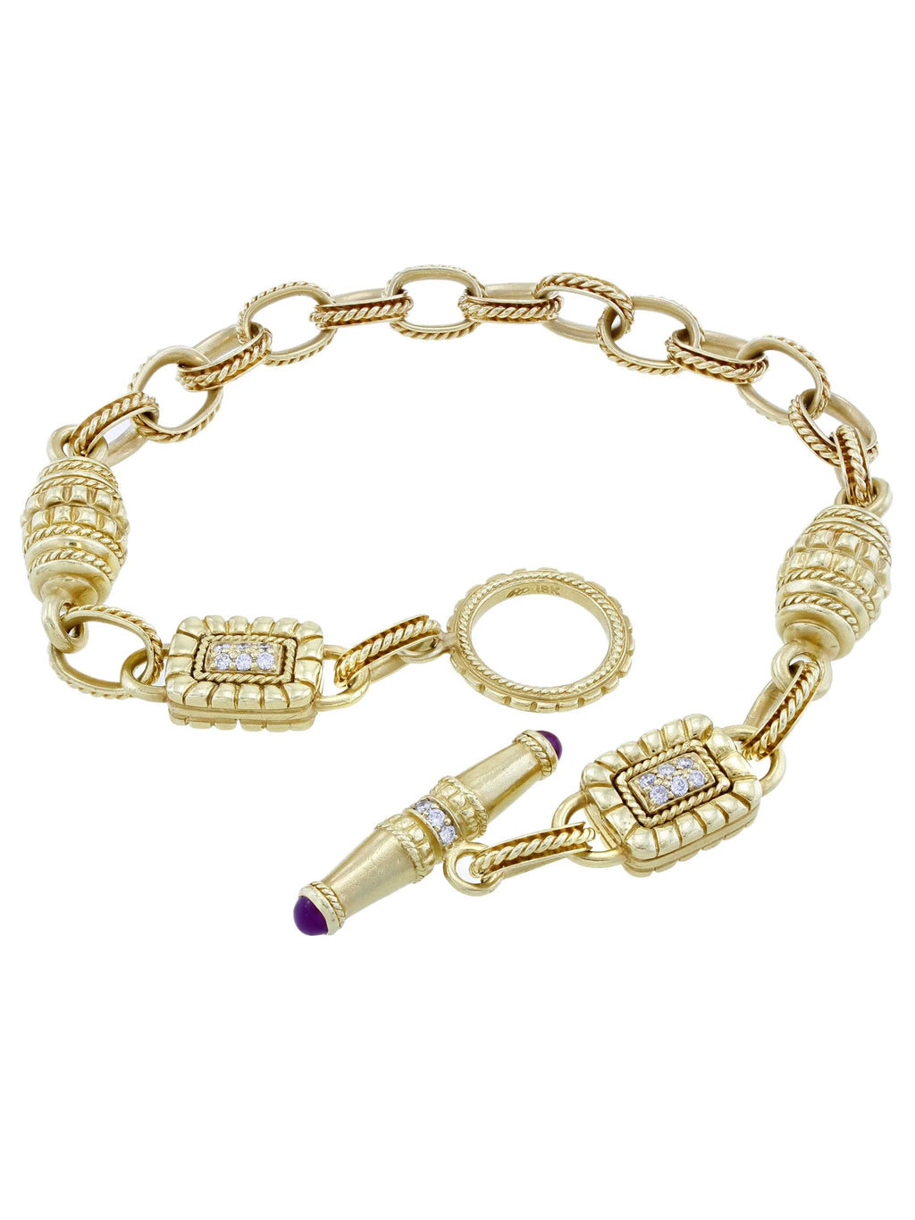 18k Yellow Gold Diamond Necklace V76599