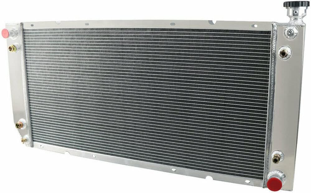 4 Row Aluminum Radiator for Chevy GMC Truck 5.7L 7.4L V8 J924