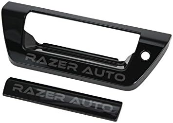 Pack of 2 Gloss Black Tailgate Door Handle Cover for 2015 Ford F150 L9190