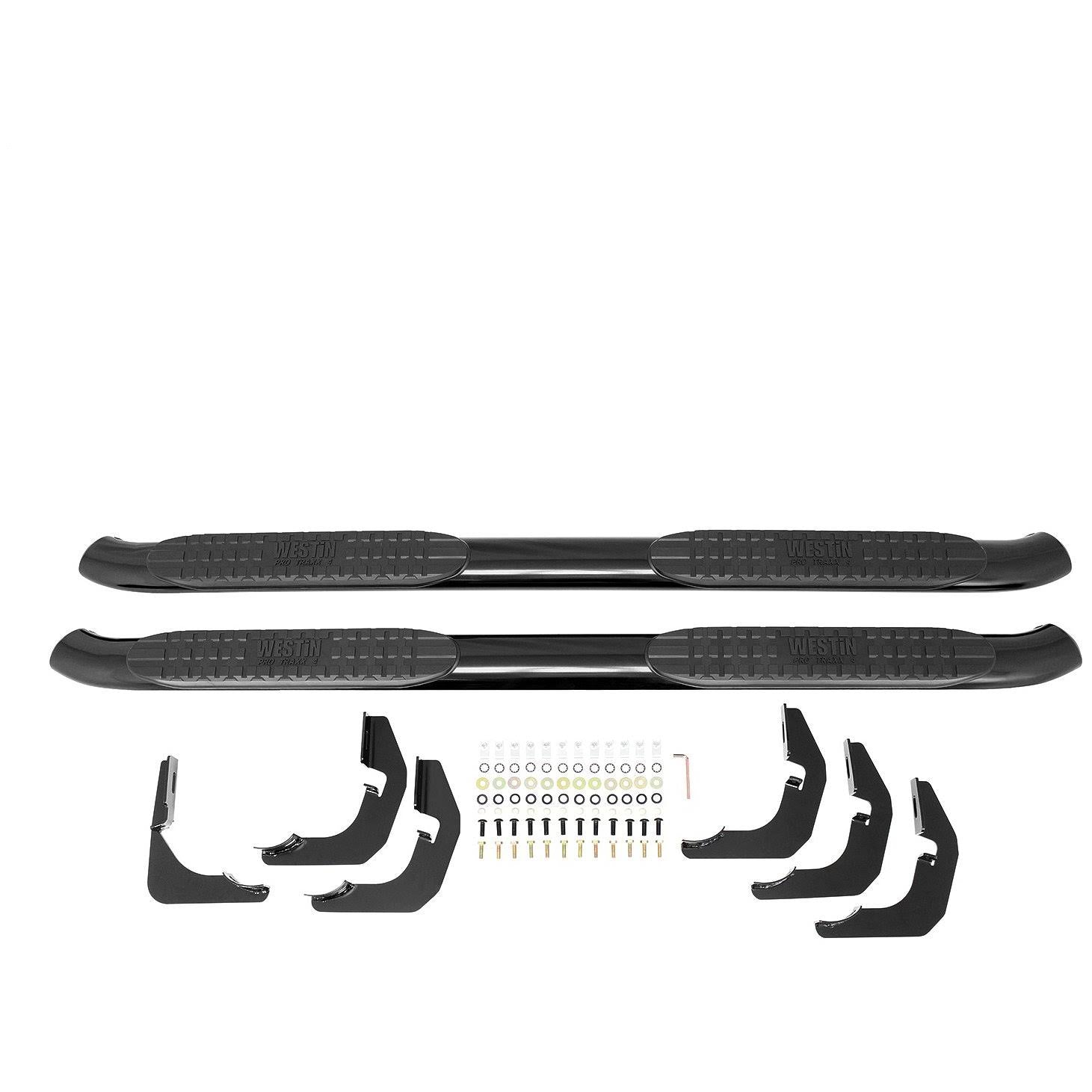Oval Nerf Step Bars Cab Length S66034